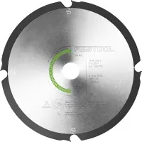 Festool DIA 168x1,8x20 F4 205769 Diamant-cirkelzaagblad 168 x 20 x 1.20 mm Aantal tanden: 4 1 stuk(s)