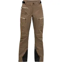 Peak Performance - Dames skibroeken - W Vislight Gore-Tex C-Knit Pants Terrain Tan voor Dames - Maat XS - Bruin