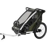 Thule Chariot Lite Single Fietskar Zilver Max 22 kg Jongen