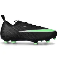 Nike Mercurial Vapor 17 Academy Gras / Kunstgras Voetbalschoenen (MG) Kids Zwart Felgroen Zilvergrijs