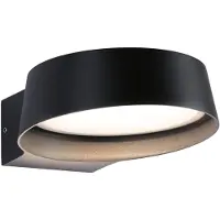 Paulmann LED-wandlamp buiten Capea Grand, zwart, Aluminium, Modern, LED wandlamp buiten