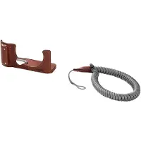 SmallRig 4880 Leather Half Case Kit voor X-M5 Bruin