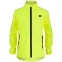 Agu Essential - Kids Regenjas - Waterdicht en ademend - Met reflectie - Geel - 128