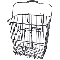 Basil panier Memories-Bottlede vélo arrière 26 litres noir