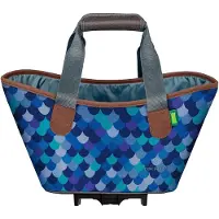 Racktime Agnetha 2.0 fietstas voor boodschappen, kleur: diepblauw - 34x25x37 cm, 18 liter, geschikt voor...