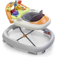 Chicco WALKY TALKY LOOPSTOEL - GRIJS/ORANGE