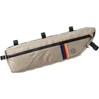 Agu Venture Vintage - Frametas - Tube Frame Bag - Beige - 4L - Waterafstotend - 3M Reflectie - Hydratatie port - Gerecycled polyester