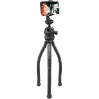 SBS Universele scharnierende standaard voor smartphones, Andere smartphone accessoires, Zwart