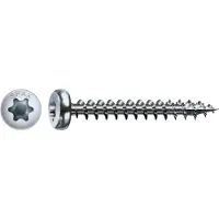 Spax 0201010450505 R 88093 Ruko m.Spitze/T-STAR Bolkop houtschroef 4.5 mm 50 mm T-STAR plus Staal WIROX 500 stuk(s)