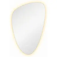 Sensahome Adrian Badkamerspiegel met LED Verlichting - Dimbaar - 2700K/4500K/6400K - Asymmetrisch - 55x80cm
