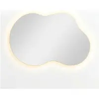 Sensahome Nathan Badkamerspiegel met LED Verlichting - Dimbaar - 2700K/4500K/6400K - Asymmetrisch - 60x90cm