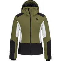 Schöffel Outdoorjas ' Zandwel' groen / zwart / wit