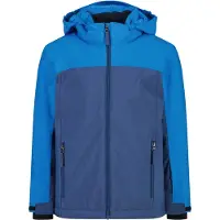 CMP - Boy's Jacket Snaps Hood Twill - Ski-jas 152, blauw