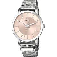 Lotus Analoog horloge pink