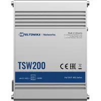 Teltonika TSW2000000B0 TSW200 Ethernet Switch 1000 MBit/s PoE-functie