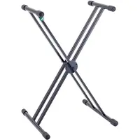 K&M 18990 X Frame Keyboard Stand Black