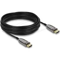DeLOCK Active Optical Cable DisplayPort 2.1 8K 60 Hz 40 Gbps 10 m