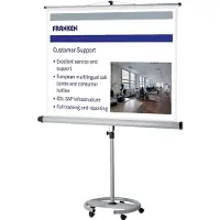 Franken Mobiele statiefprojectiewand Pro, 1800 x 1800 mm