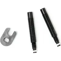 Schwalbe Aluminium Ventielverlengers 30mm voor SV ventielen (Frans / Sclaverand)