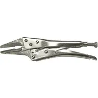 SW-Stahl 41520SB Langbeck griptang 170 mm I extra smalle bek I griptang met rechte bek I Langbeck griptang mat verchroomd I in blisterverpakking