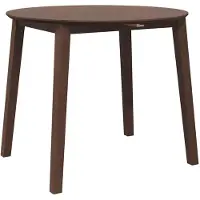 vidaXL Eettafel bruin massief hout rubber