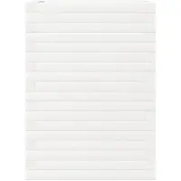 vidaXL Plantenbak 70x70x68,5 cm massief grenenhout wit