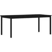 vidaXL Eettafel, 180 x 90 x 75 cm, houtvezel, rechthoekig