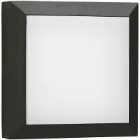 Albert Vierkante wandlamp buiten Parel 26cm-zwart