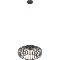 Nowa - hanglamp - MAX - bruin - metaal - Ø 40cm - E27 - 33270111