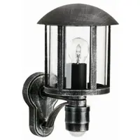 Albert Detectie lamp buiten Holli zwart - zilver