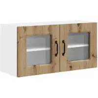 vidaXL Vaatwasserfront, model Kalmar, Artisan-eikenhout, 80 x 31 x 40 cm