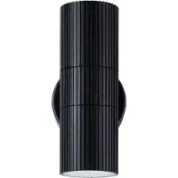 Brilliant Außenwandleuchte 40921/06 LED-buitenlamp (wand) LED GU10 10 W Zwart