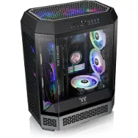 Thermaltake The Tower 600 Mid - PC Case - Behuizing - Gehard Glas - 2x140mm Ventilator - Zwart