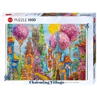 Heye Puzzle Puzzel Pink Trees - Puzzel 1000 stukjes - Kleurrijk