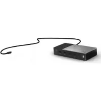 MSI USB-C docking station II w/ 1 jaar (USB-C, 9 Havens), Docking station + USB-hub, Zwart