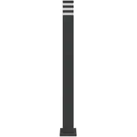 Kamome vidaXL Weglamp, zwart, 110 cm, aluminium