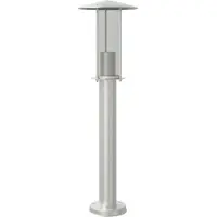 vidaXL Weglamp, zilverkleurig, 60 cm, roestvrij staal