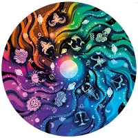 Ravensburger Puzzle rond Astrologie Circle of Colors 500 pièces