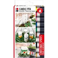 Marabu Kerzenmalfarbe Candle Liner "Christmas Spirits"