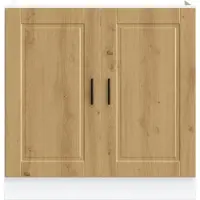 vidaXL Onderkast voor spoelbak, Porto, artisan eikenhout, 80x46x81,5 cm