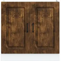 vidaXL Onderkast voor spoelbak, model Kalmar, gerookt eikenhout, 80x46x81,5 cm
