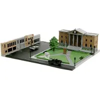 Jada Back To The Future Diorama Hill Valley Courthouse Square Figuur