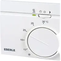 Eberle RTR Ruimtethermostaat H8.4xB8.4xD2.75cm Wit