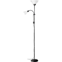 Brilliant 93008/76 Spari 4 Staanlamp Zwart/Wit - 1 x E27