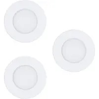 Eglo Smart Downlight | Fueva -Z | Ø 8.6 cm | 2700-6500K | 2.8W | Wit | 3 stuks