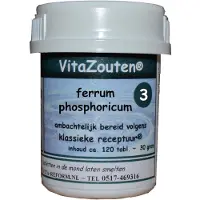 Vitazouten Ferrum phosphoricum VitaZout nr. 03
