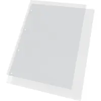 Leitz A4 Showtas - 30% Gerecycled Plastic - 100 Stuks - Transparant