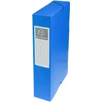 Exacompta elastobox Exabox blauw, rug van 6 cm