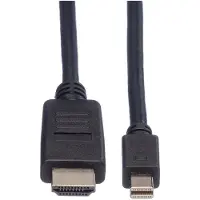 Roline Mini DisplayPort Kabel, Mini DP - HDMI, M/M, zwart, 4,5 m