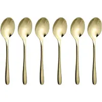 Sambonet Theelepel Taste PVD Gold (6-Delig)